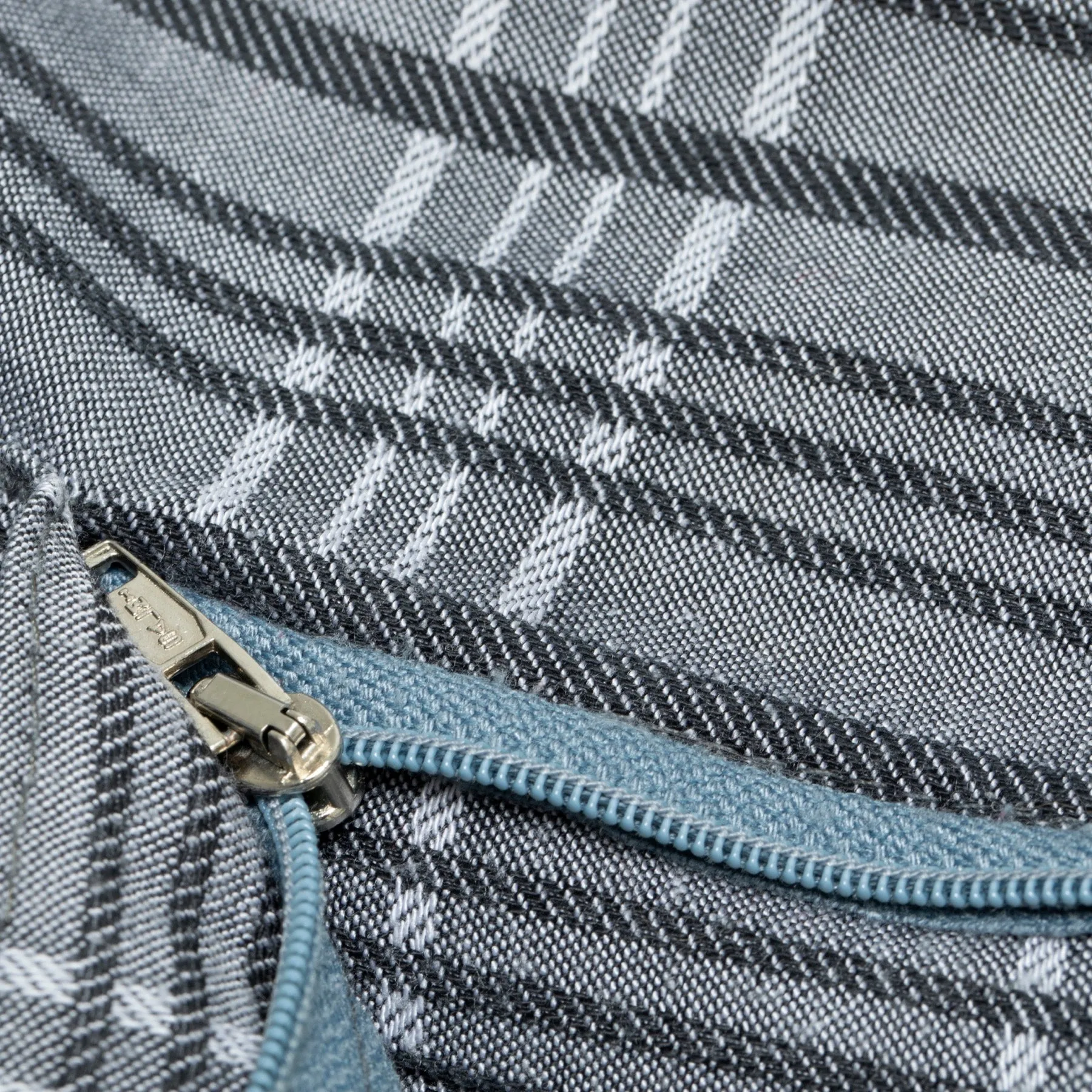 80s, Graph Plaid, Plain Weave Twill Combination, Yarn-Dyed