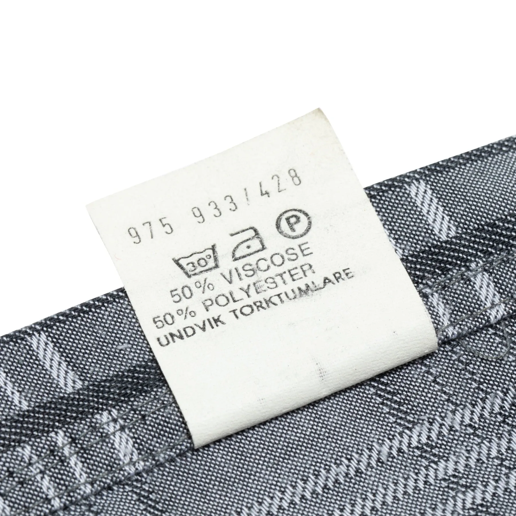 80s, Graph Plaid, Plain Weave Twill Combination, Yarn-Dyed