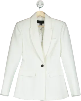 Karen Millen White Tailored Blazer UK 8