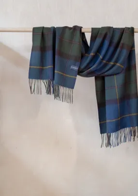 Lambswool Oversized Scarf in Macleod of Harris Antique Tartan