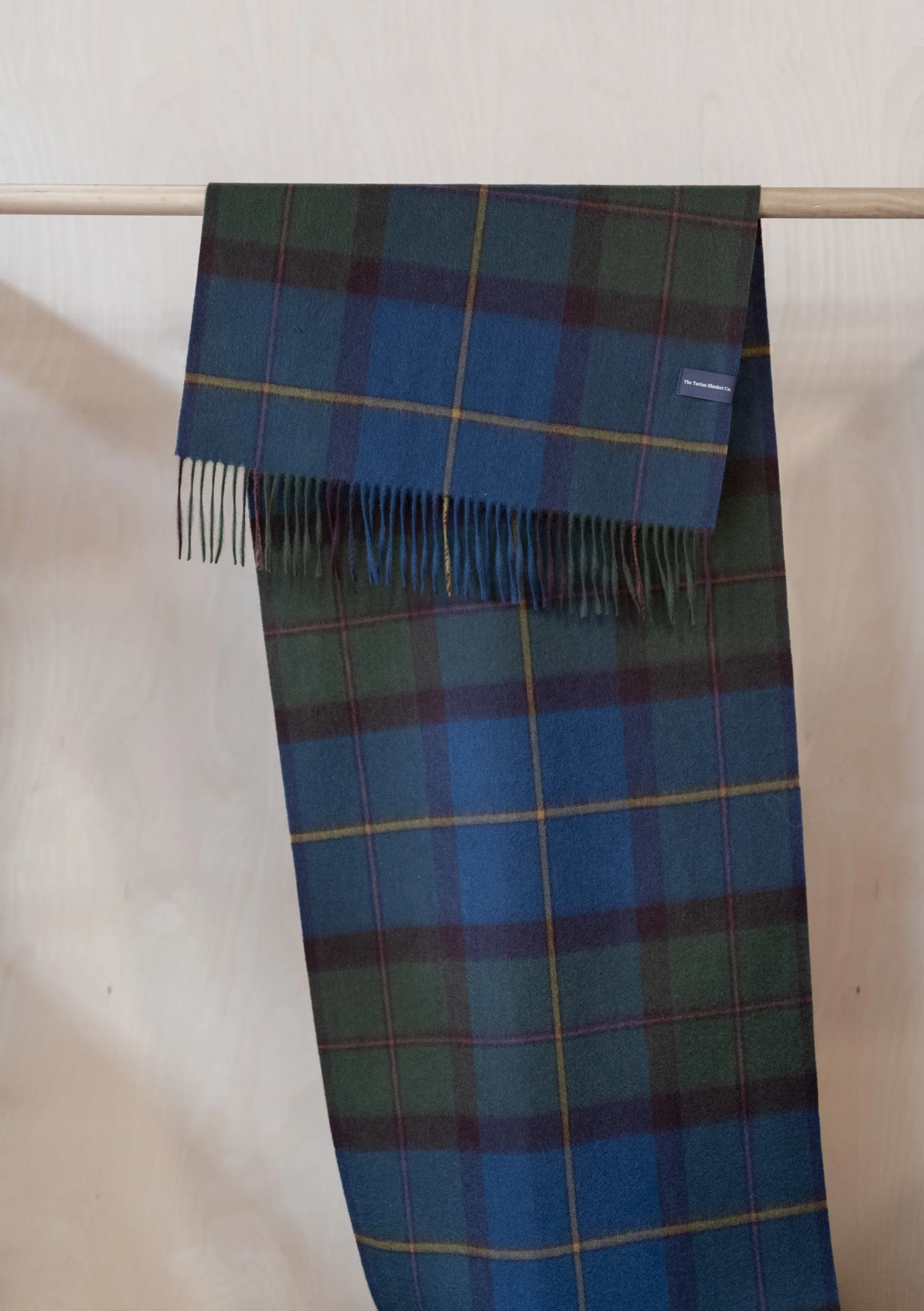 Lambswool Oversized Scarf in Macleod of Harris Antique Tartan