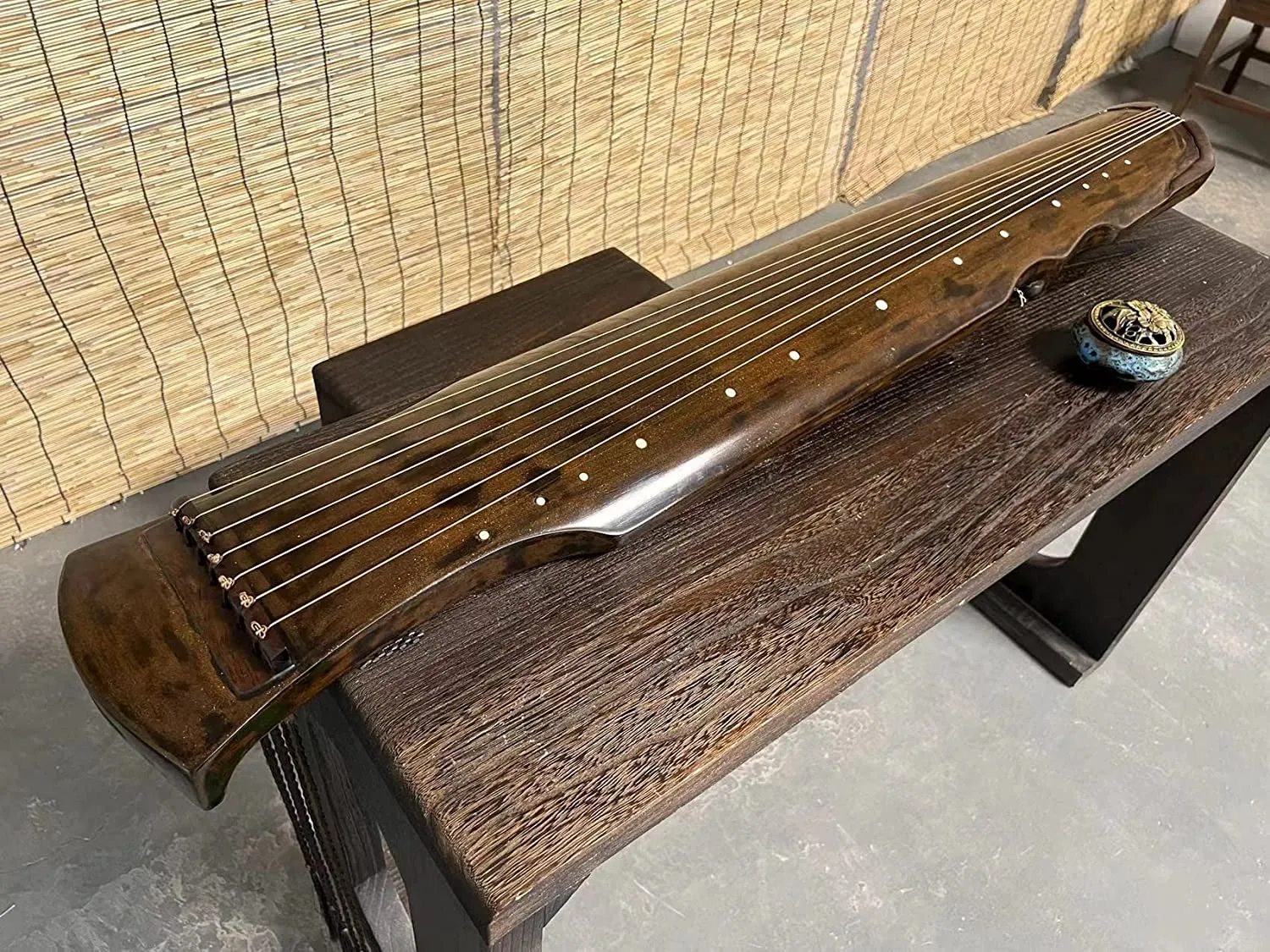 LANDTOM High-Level/concert level pure handmade Fuxi style Fir(杉木）Guqin/Chinese zither…