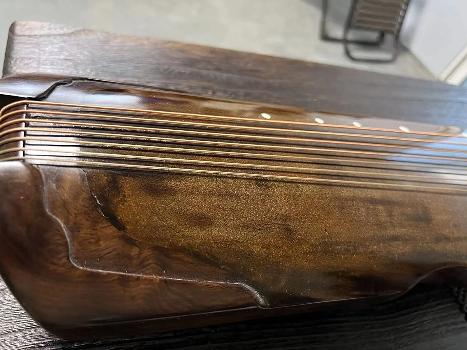LANDTOM High-Level/concert level pure handmade Fuxi style Fir(杉木）Guqin/Chinese zither…