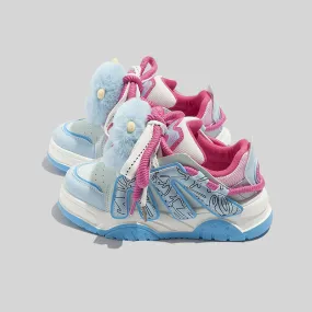 Letters Colorblock Sneakers