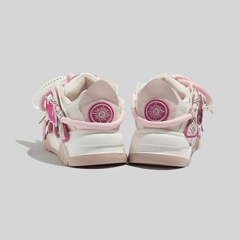 Letters Colorblock Sneakers