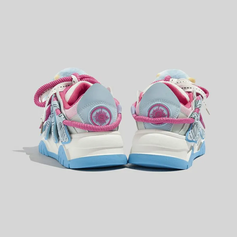 Letters Colorblock Sneakers