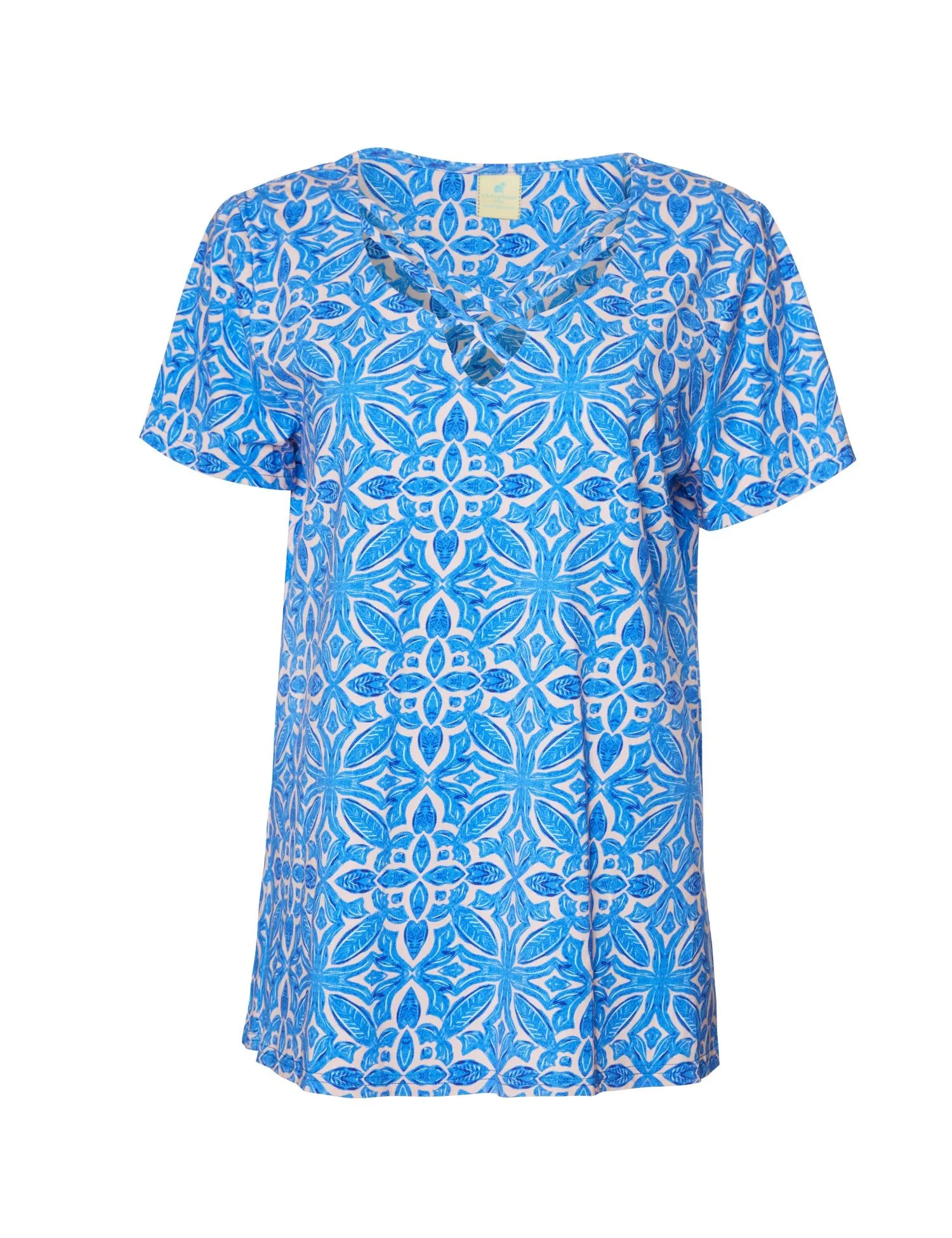Pre-Order Caribbean Joe® Criss Cross Knit Top