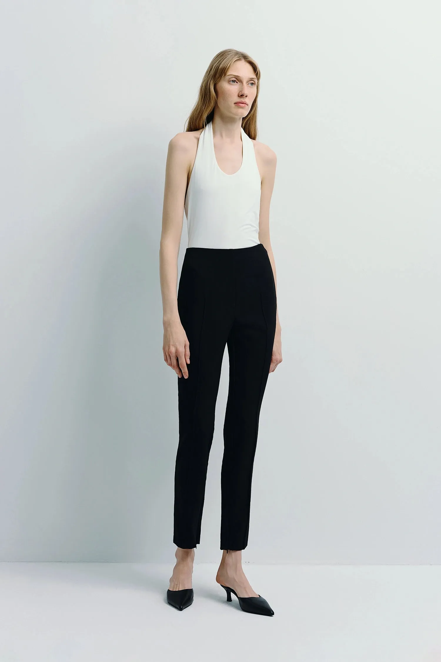 Reims Zip Hem Slim Pant