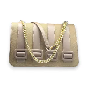 Valendnee Structured Chain Shoulder Bag